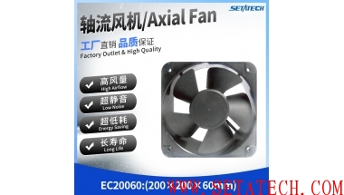 EC20060 200*200*60MM Axial Fan 110V/220V Aluminum Frame